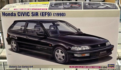 1/24 Honda Civic SiR (EF9) 1990 model kit 4th generation