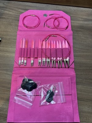 Lykke Blush 5'' Interchangeable Circular Needle Set | With Carrying Case