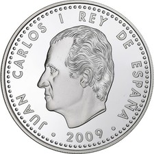 [#1308011] Spain, 10 Euro, Proof, 2009, Madrid, Silver, MS, KM:1214