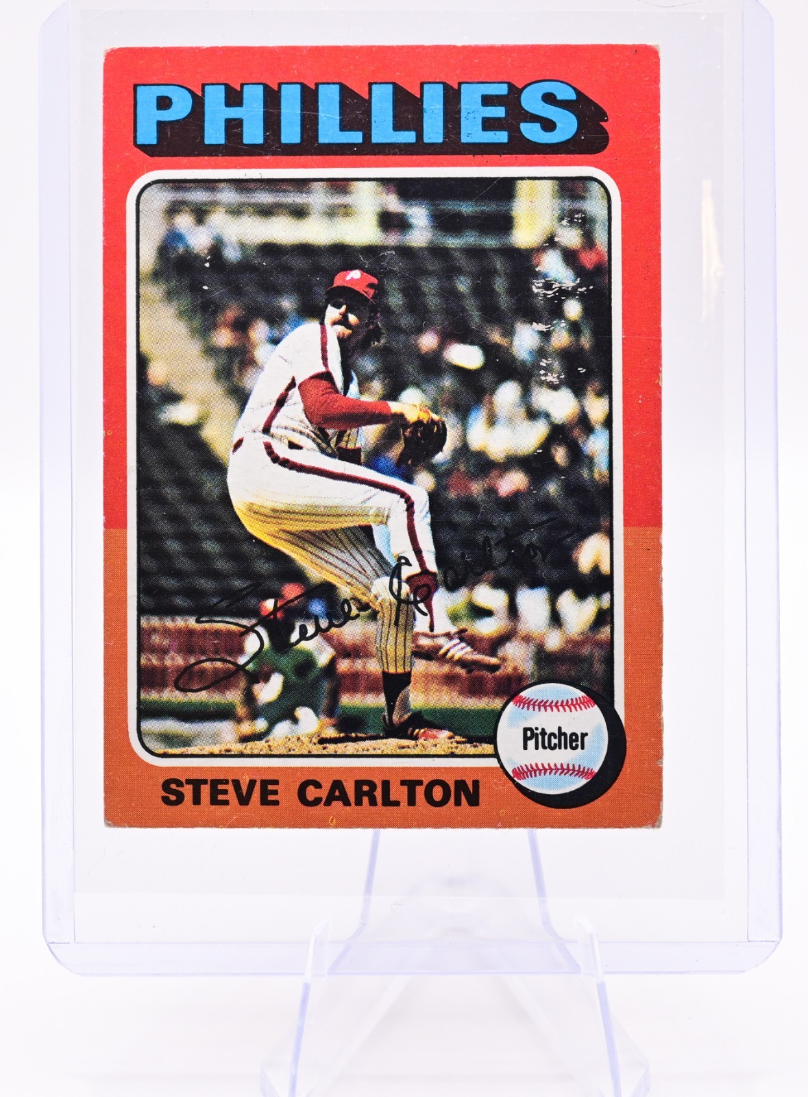 1975 Topps Mini - Steve Carlton #185 - VG - Phillies