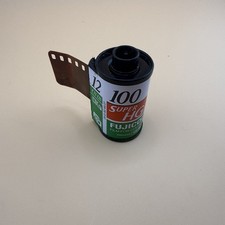 FujiColor Fujifilm Super HG 100 12 exposure 35mm film Expired