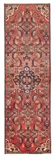 2'10" x 9'3" Vintage Hand-knotted Runner Rug Traditional Oriental Wool Carpet