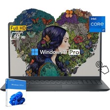 Dell Inspiron 15 Laptop 15.6" 2K Touch Core i7 1355U UPTO 64GB RAM 4TB SSD W11P 