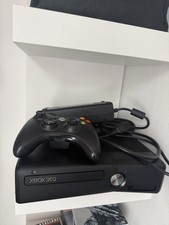 Xbox 360 Slim 250GB Console Bundle – Controller + Power Supply – Tested Working