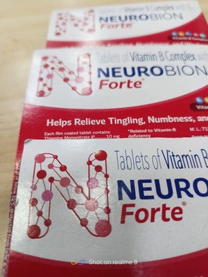 Neurobion Forte with Vitamin B Complex 300 Tab Long Expiry - Free DDP ship USA