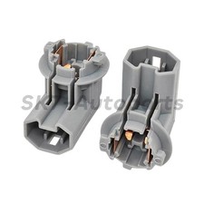 2pcs License Plate Lamp Bulb Socket For Toyota Camry Corolla Matrix Lexus Rx350