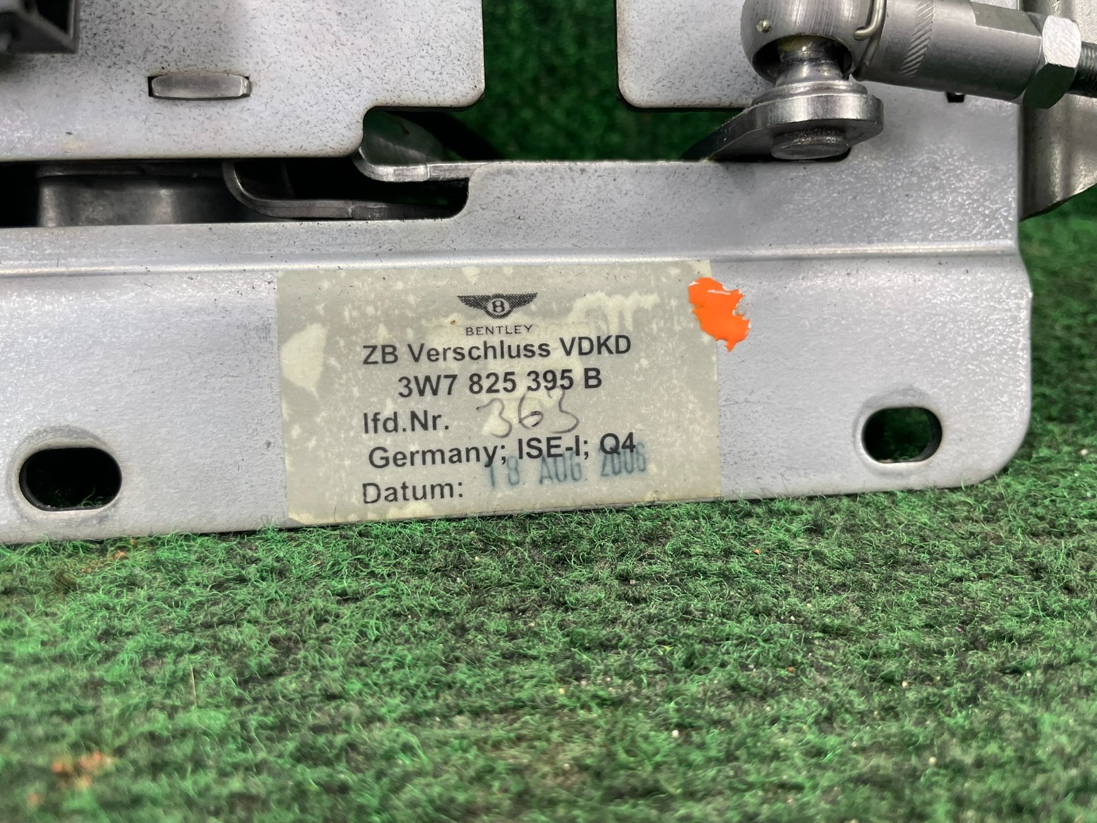 🛑 07-18 Bentley Continental GTC Convertible Rear Top Roof Lock Latch Motor OEM