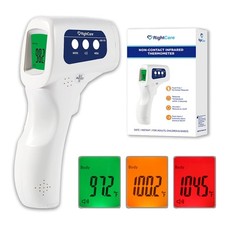 RightCare No-Touch Infrared Forehead Thermometer with Instant Results for Sch...