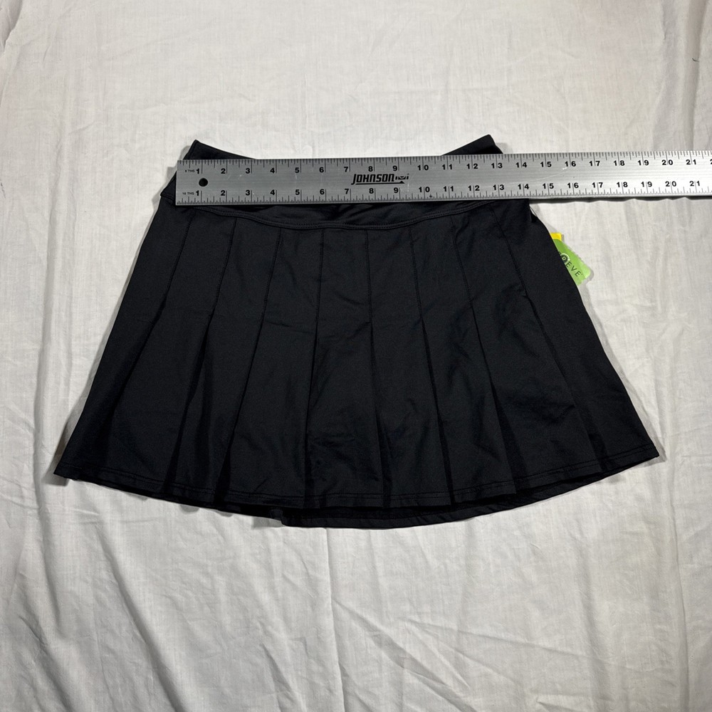 Venus Williams Pleated Tennis Skirt Black Small NWT Made in USA $84