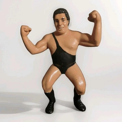 VINTAGE LJN WWF ANDRE THE GIANT BLACK STRAP WRESTLING SUPERSTARS WWE NWO AWA - Bild 1 von 4
