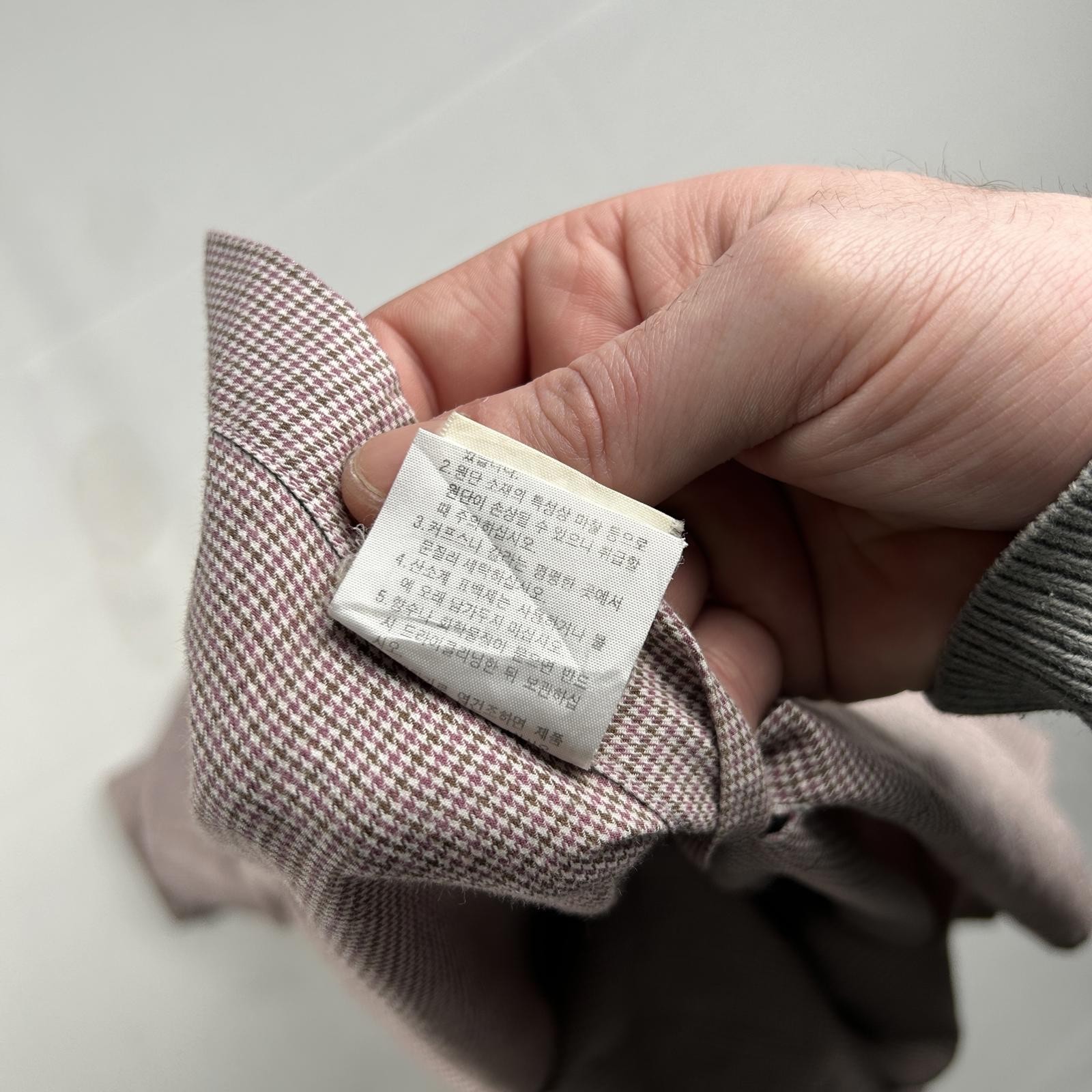 Givenchy Houndstooth Pattern Chest Pocket Logo Lu… - image 7