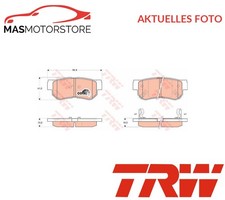 SATZ BREMSBELÄGE BREMSKLÖTZE HINTEN TRW GDB3284 A FÜR KIA MAGENTIS,SPORTAGE