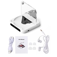 5V2A Bluetooth 5.3 CD Player W/Wired Earphone CD/MP3/WAV Portable and Versatile