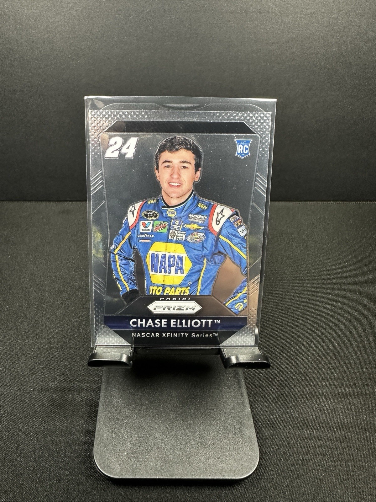 2016 Panini Prizm Racing Chase Elliott #24 Base Rookie Card Nascar