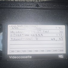 3 Cricket Tapes