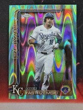 2025 Topps Chrome Update Mike Yaztremski Aqua RayWave Refractor /199 #USC44