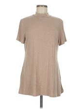 H By Halston Women Brown Casual Dress M