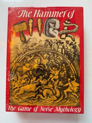 The Hammer of Thor Game of Norse Mythology Game New Factory Sealed Nova 1980 OOP