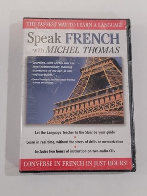 Speak French with Michel Thomas - Audio CD Language Learning System NEW SEALED