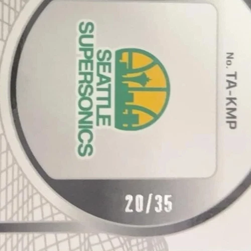 2024-25 Panini Obsidian Shawn Kemp Trailblazer Auto /35 - image 3 of 3