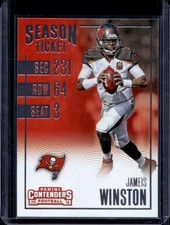 2016 Panini Contenders Jameis Winston Season Ticket #49 Buccaneers