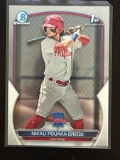 Nikau Pouaka-Grego 2023 Bowman Prospect Chrome #BCP-89