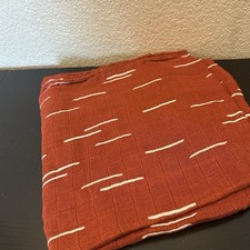 Little Unicorn Bamboo Swaddle Baby Blanket Brown Cream Unisex Large 48x46