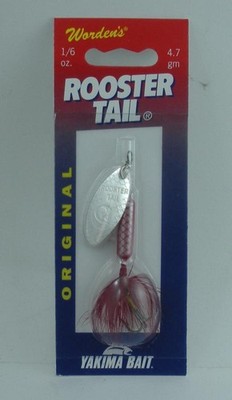 Wordens 210-R Rooster Tail Spinner 1/6 oz Red
