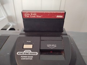 Sega Genesis Model 1 (1601) Bundle Power Base Converter (1620) AC RF Controller+