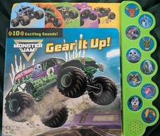 Monster Jam - Gear It Up Book W/10 Sounds