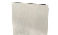 SCE-30P30GALV Saginaw Control & Engineering Enclosures Subpanel, Bent Galvanized