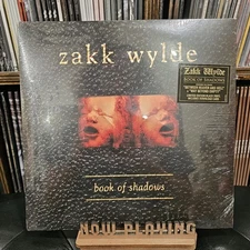 ZAKK WYLDE zack wild Book of Shadows LIMITED Black Vinyl Record 2 LP NEW/SEALED