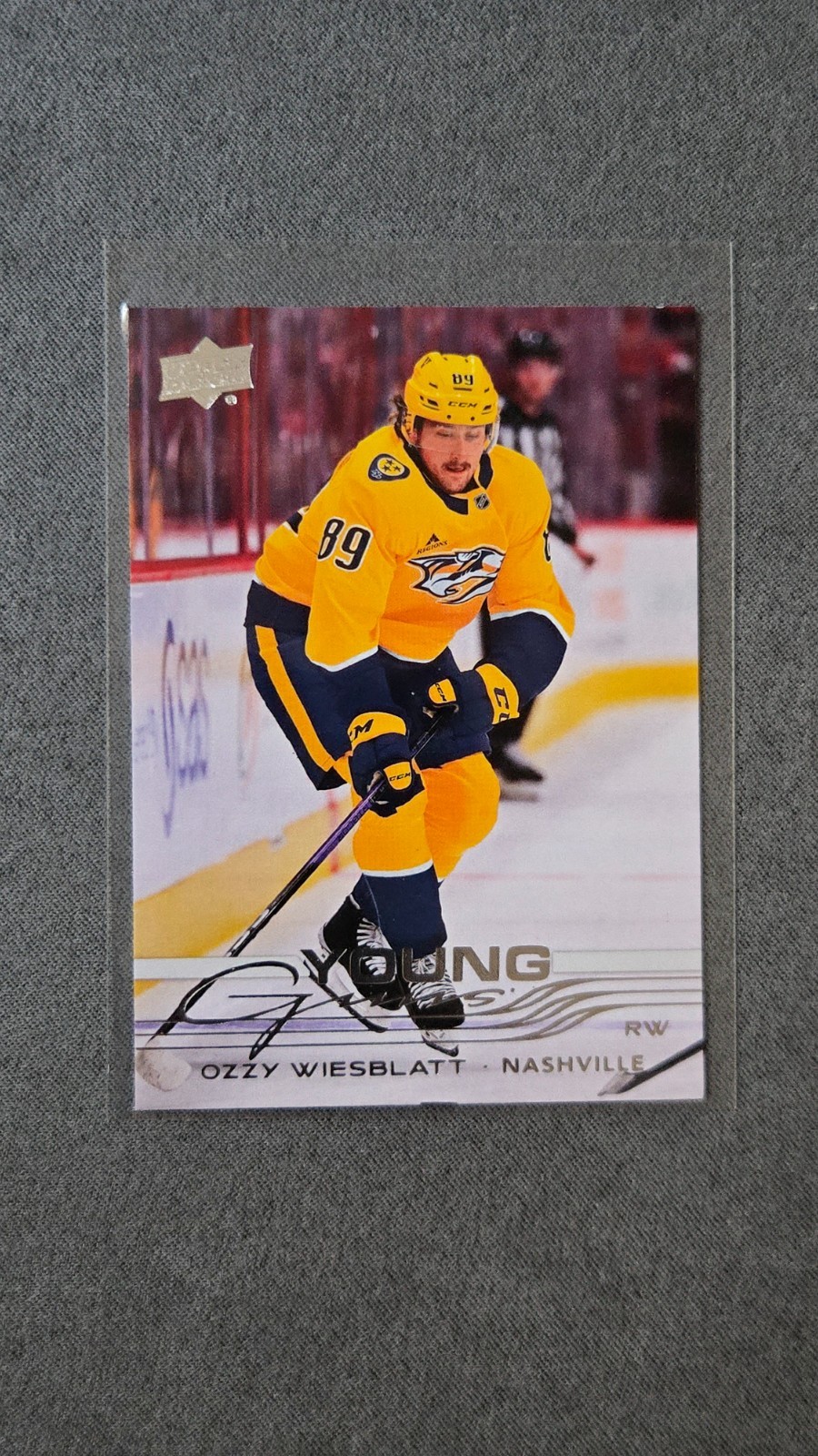 2025-26 Upper Deck Series 1 - Young Guns Ozzy Wiesblatt #212 (RC)