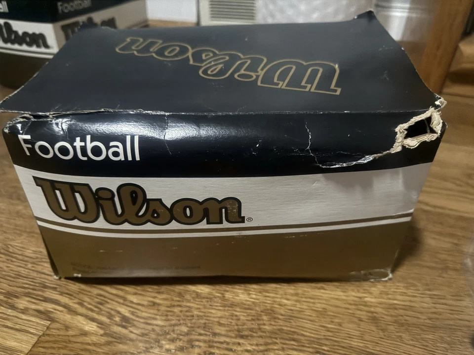 Balón de Juego Oficial Wilson Super Bowl XXXIII NFL - Hecho en EE. UU. - Caja Original Foto 4 de 4
