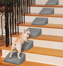 40D Density Foam Ramp for Stairs for Small Dogs Cats 6 pack