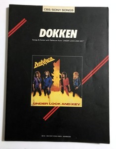 Dokken UNDER LOCK AND KEY ドッケン スコア Dokken - Under Lock And Key[Yellow LP] - Amazon.com Music
