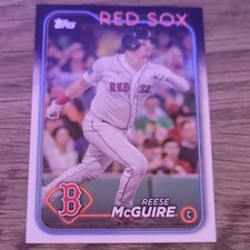 2024 Topps Series 2 Base Set - Reese McGuire #474 (Boston Red Sox, MLB)