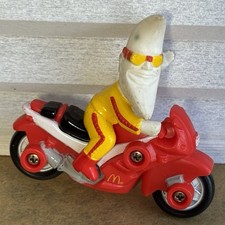 McDonald's 1988 Mac Tonight Toy Motorcycle Moon Man Happy Meal Figure Vintage