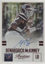 2015 Prestige Rookie Extra Points Red Signatures Benardrick McKinney Auto v7j