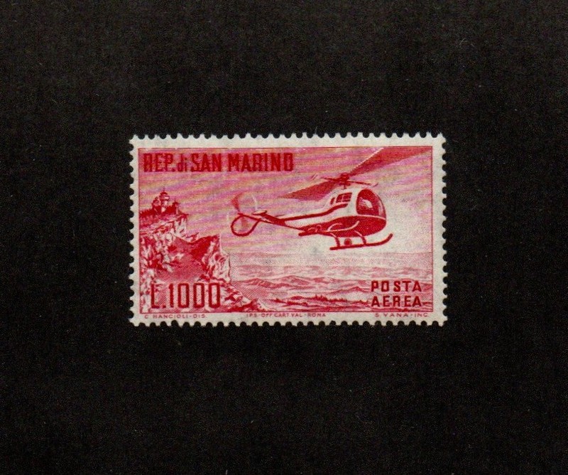 San Marino - Rare Air Post - Scott C117 - MNH