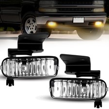 Fog Lights Compatible With 1999-2002 Chevy Silverado 1500 2500 2000-2001 Sil...