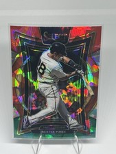 2025 Panini Select - Concourse Buster Posey #87 Tri-Color  Ice Prizm