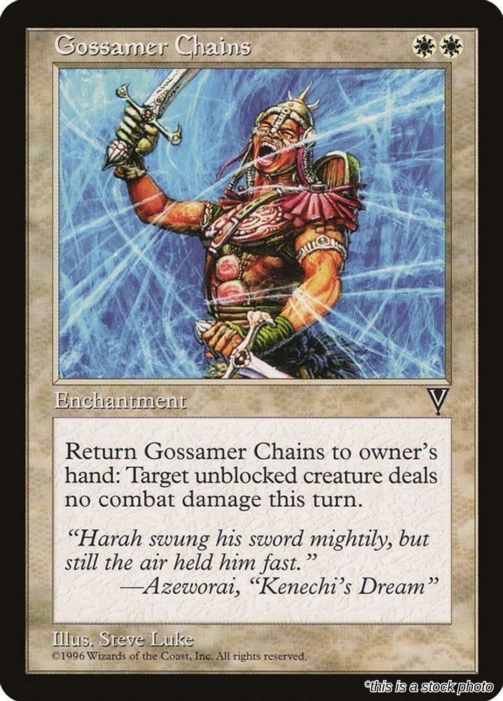 Gossamer Chains [VIS - 6] - Moderately Played