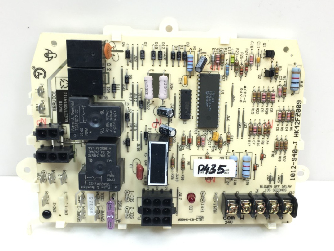 Carrier Bryant HK42FZ009 Furnace Control Circuit Board 1012-940-J used #P435