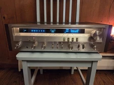 Vintage Pioneer FM Quartz Locked Stereo Reciever SX-3700 Tested, Great Sound !!!