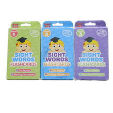 Pint Size Scholars Sight Words Flash Cards Grade 1,2  3 Learn Learning Game
