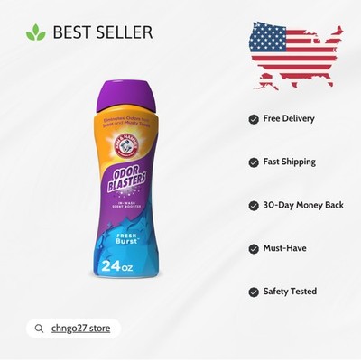 Odor Blasters 24 oz In-Wash Laundry Scent Booster - Floral Fresh Burst Fragrance