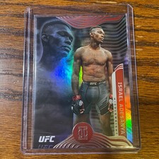 Israel Adesanya 2022 Panini UFC Chronicles Illusions #271