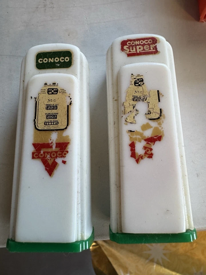 3 juegos de agitadores de sal y pimienta con bomba de gas Conoco Shell Phillips 66 años 40 Foto 2 de 4