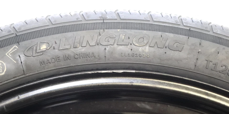 AUDI A4 8W B9 A5 8W 8W0601027C 125/70R19 100M Reserverad Ersatzrad Notrad - Bild 2 von 4